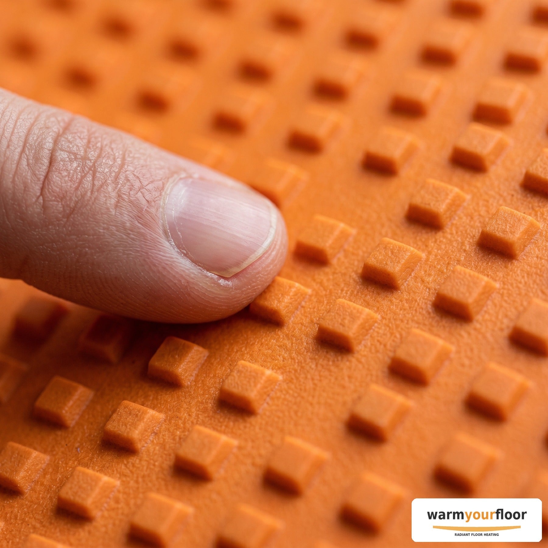 Schluter DITRA-HEAT Uncoupling Membrane — 54 sq ft Roll - Detail