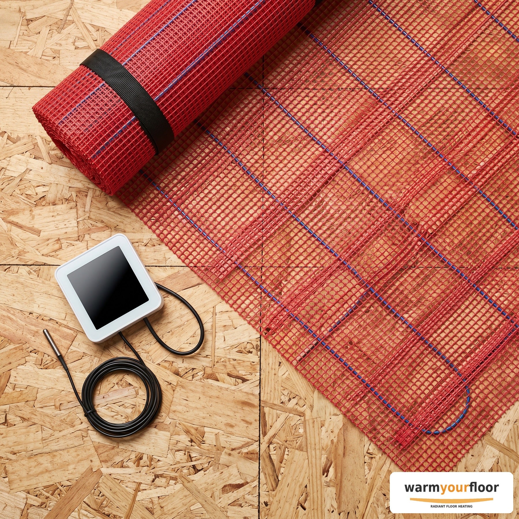 SunTouch TapeMat Wi-Fi Kit — 50 sq ft Radiant Floor Heating (120V) - Main product image