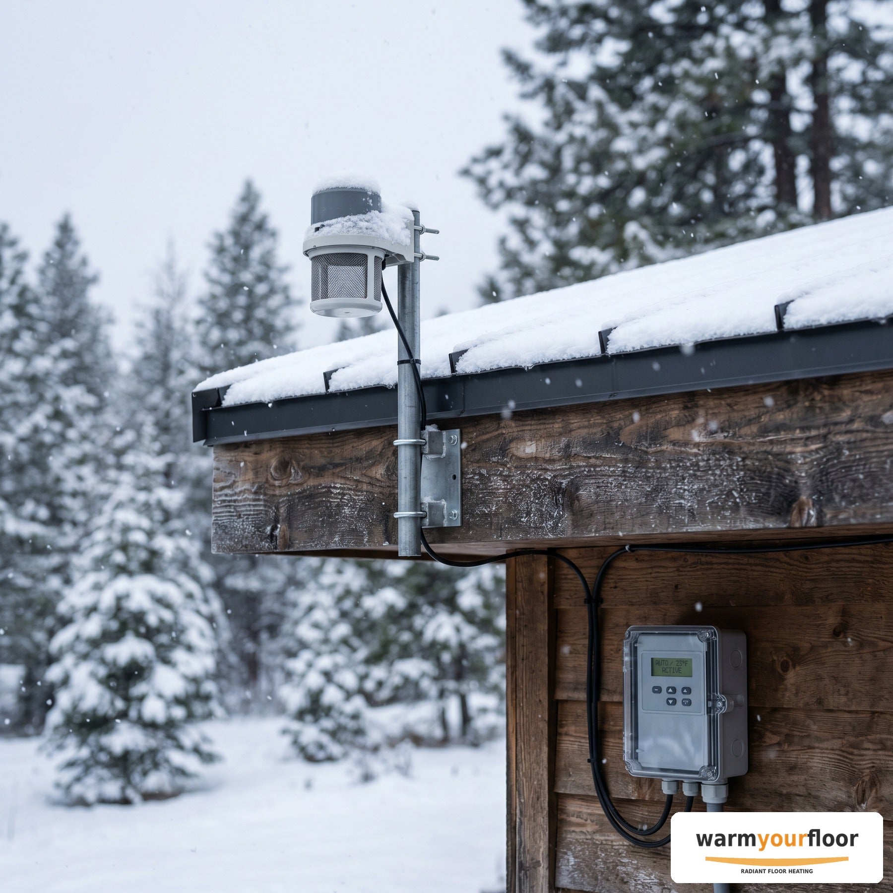 ProMelt Snow Sensor + Controller Bundle - Lifestyle
