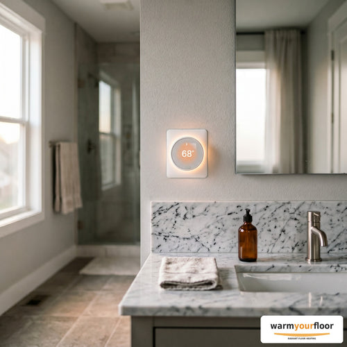 Nuheat Home Programmable Thermostat — 7-Day Schedule - Lifestyle