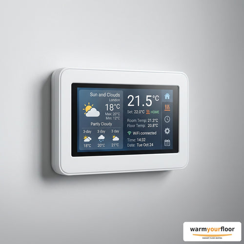 Nuheat Signature Wi-Fi Programmable Thermostat - Main product image